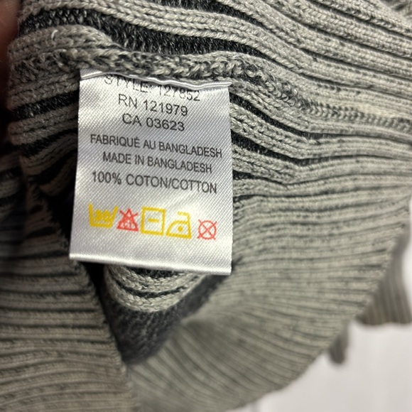 ProJek Raw Mens Pull over Zip Neck Sweater Gray Size Large - Picture 3 of 8